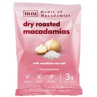 House of Macadamias Dry Roasted Macadamias - Namibian Sea Salt
